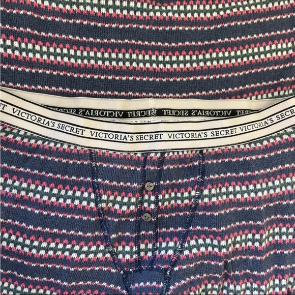 Victoria’s Secret Thermal Y2K Colorful Pajamas Lounge Set XS - Good Condition - Picture 2 of 4